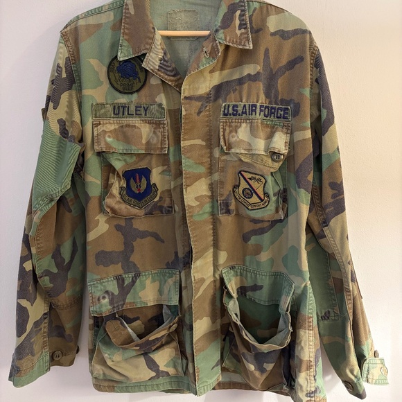 vintage us air Forde BDU utility shirt - Picture 2 of 7